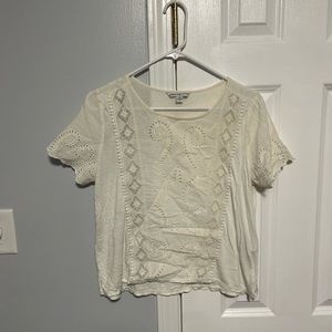 American Eagle White Blouse